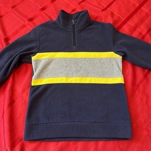3/4th zip up pullover